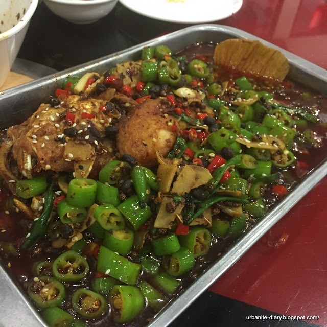 Chong Qing Fish Dish