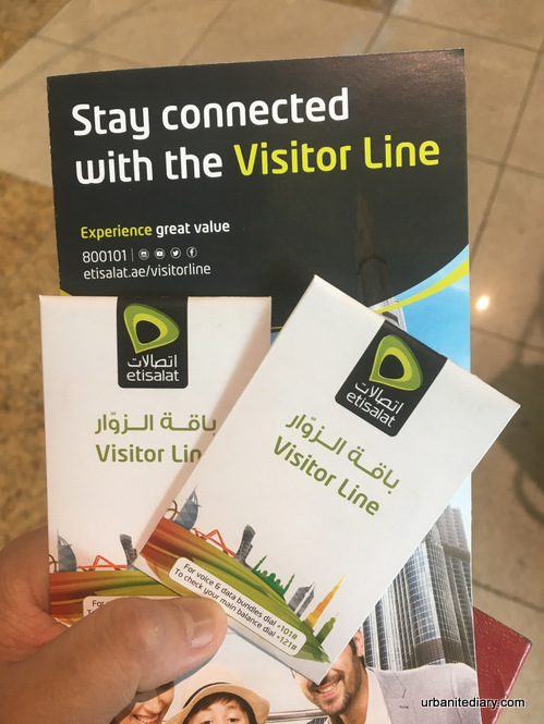 Dubai Sightseeing - Visitor SIM Card