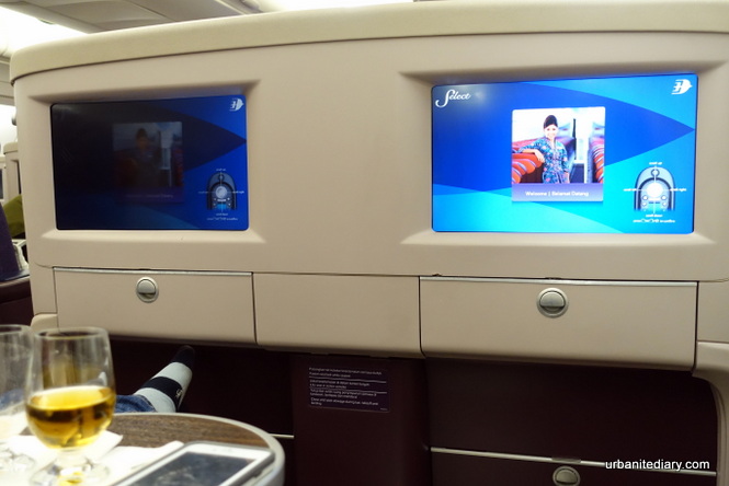 Malaysia Airlines business class