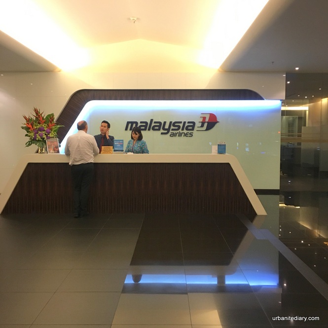 Malaysia Airlines business class