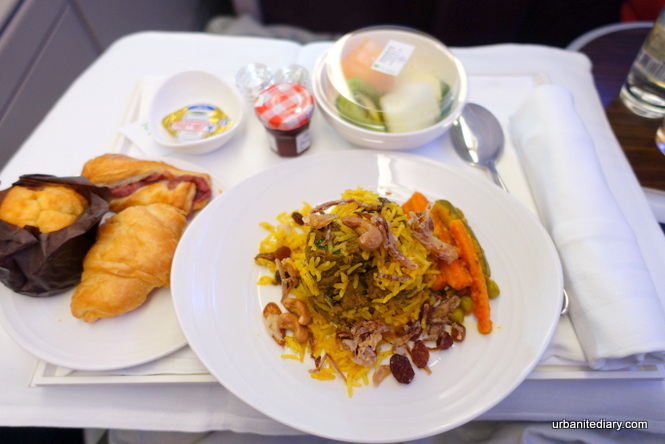 Malaysia Airlines business class