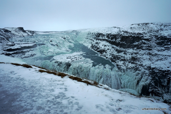 Iceland In December - Winter Itinerary - Gullfoss (Golden Waterfall)