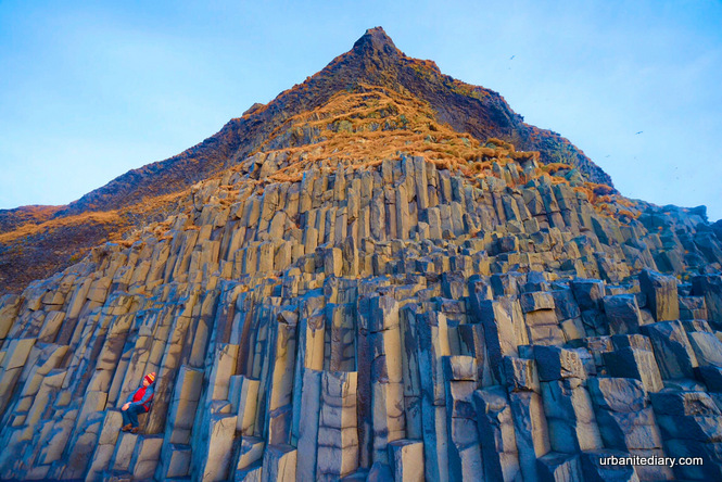 Iceland In December - Winter Itinerary - Reynisdrangar basalt sea stacks