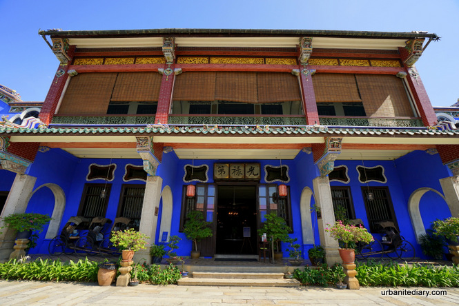 Cheong Fatt Tze Mansion, The Blue Mansion